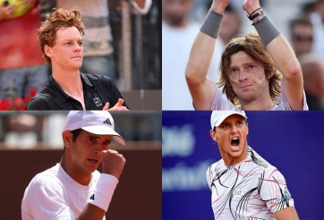 Xác định các tay vợt lọt tứ kết Rome Masters 2026