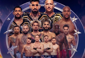 Trực tiếp UFC Freedom 250: Topuria vs Gaethje, 7h00 hôm nay 15/6