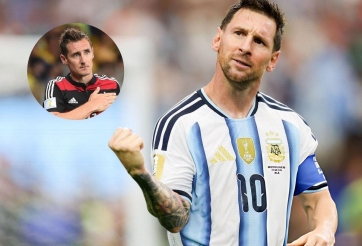Gạt bỏ Ronaldo, Klose khẳng định Messi vĩ đại nhất thế giới
