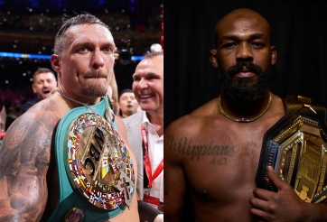 Oleksandr Usyk so găng Jon Jones ở trận đấu cuối cùng trong sự nghiệp?