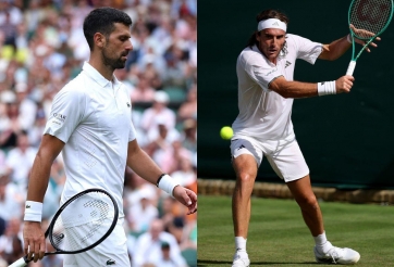 Trực tiếp tennis Novak Djokovic vs Stefanos Tsitsipas, 23h00 hôm nay 1/7
