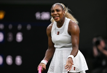 Serena Williams nhận thất bại đáng tiếc trong ngày tái xuất quần vợt