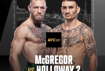 Lịch thi đấu UFC 329: McGregor vs Holloway 2 mới nhất