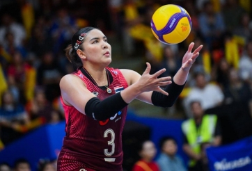 Bóng chuyền nữ Thái Lan nhận thất bại trận ra quân tuần 3 VNL 2026