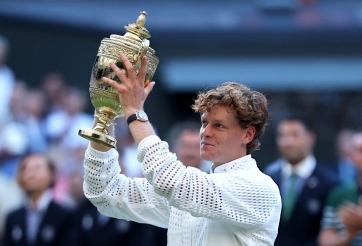 Sinner 'không cánh mà bay' mất gần nửa tiền thưởng kỉ lục ở Wimbledon 2026
