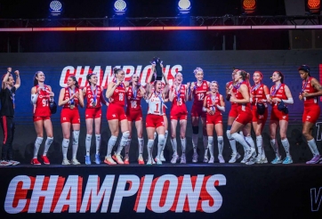 Trao giải cá nhân, BXH chung cuộc bóng chuyền nữ VNL 2026