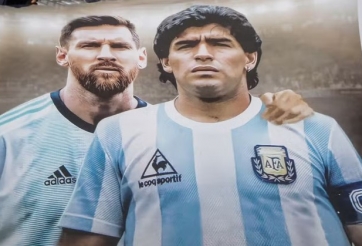 HLV Argentina đưa ra lựa chọn giữa Messi và Maradona