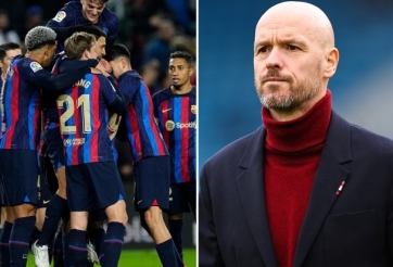 Barca dùng chiến thuật quái dị trận gặp MU