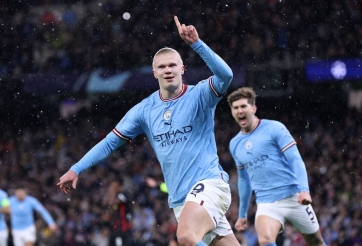 Haaland ghi 5 bàn, Man City 'đè bẹp' Leipzig bằng tỉ số không tưởng