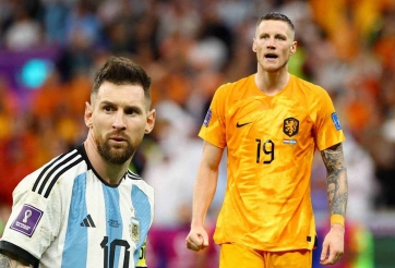 Hình ảnh chưa công bố về cuộc đụng độ giữa Messi và Weghorst tại World Cup 2022