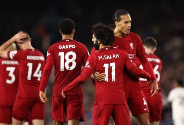 Salah tỏa sáng, Liverpool đè bẹp Leeds bằng tỉ số không tưởng