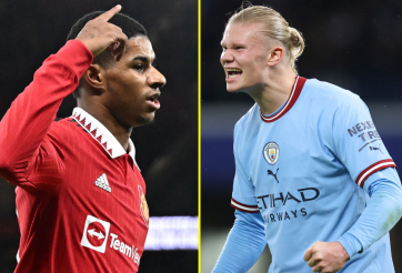 Vua phá lưới Ngoại hạng Anh 2022/23: Rashford kém Haaland 18 bàn