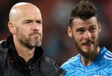 HLV Ten Hag nói lời 'gan ruột' về De Gea sau sai lầm ngớ ngẩn