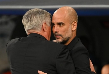 Thống kê gây tò mò của Ancelotti và Pep Guardiola tại Champions League