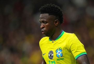 Nhân ngày 'đặc biệt', Vinicius tỏa sáng giúp Brazil thắng đội hạng 79 thế giới