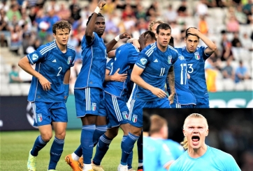 Ý bất ngờ bị đàn em Haaland gieo rắc 'cơn ác mộng' tại U21 Euro