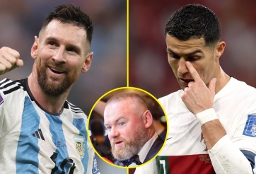 Ronaldo chê MLS của Messi, Rooney lập tức ra phán quyết