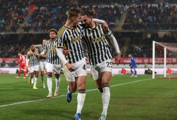 Thắng kịch tính phút cuối, Juventus vươn lên dẫn đầu Serie A 2023/24