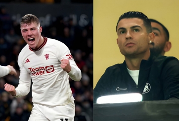Hojlund chính thức cân bằng kỷ lục khủng của Ronaldo tại MU