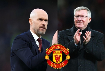 Ten Hag vượt qua Sir Alex Ferguson tại MU
