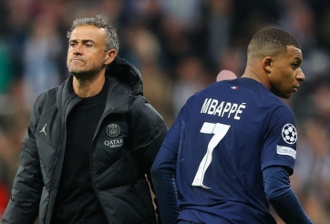 HLV PSG phản ứng sau khi bị Mbappe xúc phạm