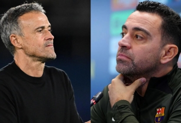 Vừa tái ngộ, HLV Luis Enrique đã dọa đánh Xavi