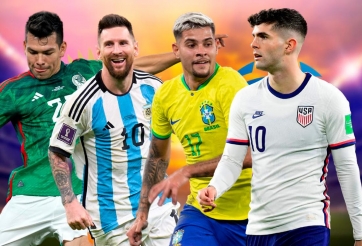 Danh sách 16 đội tham dự Copa America 2024: Argentina vào bảng khó