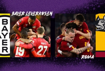 Lịch thi đấu Bán kết Cúp C2 2023/24: Bayer Leverkusen đại chiến Roma
