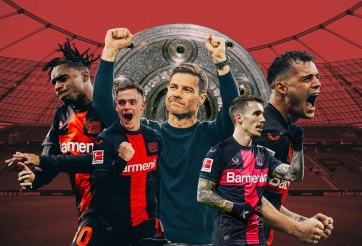 Bayer Leverkusen san bằng kỷ lục vĩ đại thế giới, xát muối vào tim Bayern Munich