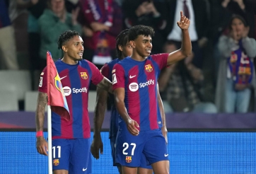 Yamal rực sáng, Barca hạ đẹp Real Sociedad để vượt mặt Girona