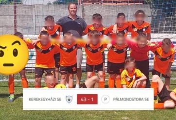 Thắng 43-1, đội bóng châu Âu bị điều tra dàn xếp tỷ số