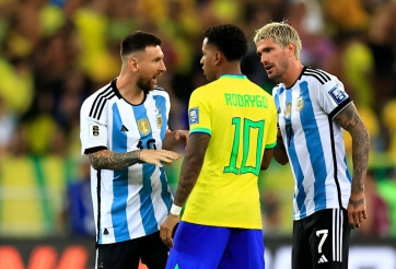 Rodrygo nói chi tiết cuộc đụng độ với Messi trước thềm Copa America