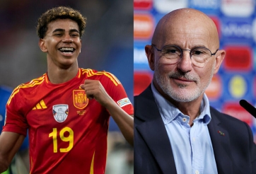 HLV Tây Ban Nha: 'Phải giúp Yamal giữ đôi chân trên mặt đất'