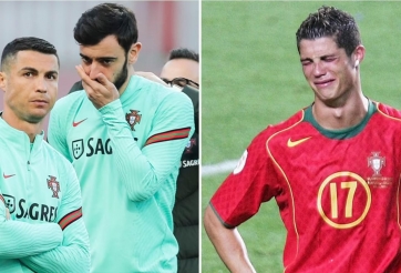 Ronaldo cùng Bồ Đào Nha từng đứng bét bảng tại Olympic