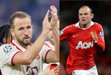 Harry Kane san bằng kỷ lục của Rooney tại Cúp C1