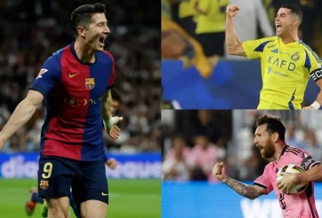 Chói sáng tại Barca, Lewandowski tiệm cận Ronaldo và Messi tại Cúp C1