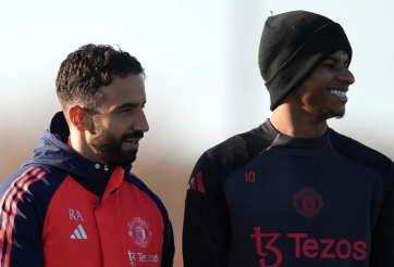 HLV Amorim 'nắn gân' Rashford tại MU