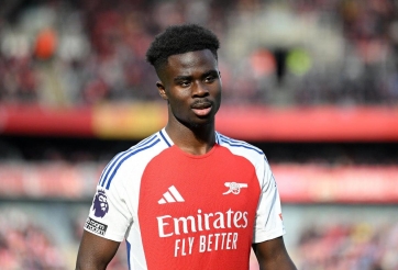 Saka bị cho là không đủ trình đá cho Stoke City