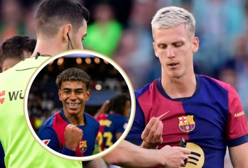 Yamal phản ứng khi đồng đội ở Barcelona mất răng