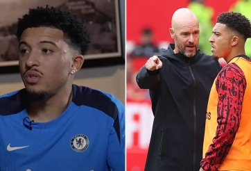 Sancho tung 'cú đá' cuối cùng vào Ten Hag, chấm dứt mối bất hòa tại MU