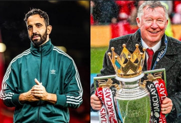 HLV Ruben Amorim: 'Không thể tin nổi, đó là Fergie time của MU'