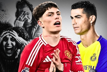 Garnacho bị chỉ trích vì quá ngưỡng mộ Ronaldo