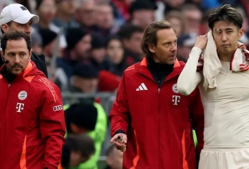 Ngôi sao Bayern Munich bị gãy xương chân lần thứ 2 trong mùa giải