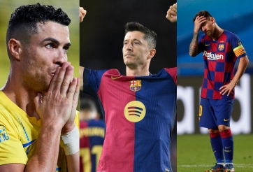 Vượt mặt Ronaldo và Messi, Lewandowski lập kỳ tích chưa từng có tại C1