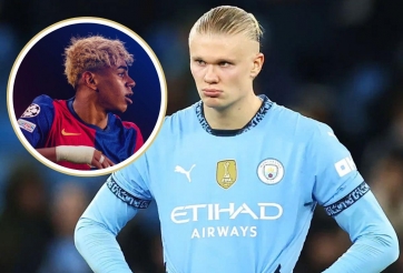 Haaland choáng váng thốt lên 1 điều với Yamal tại bán kết Cúp C1