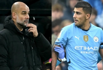 Pep Guardiola bất ngờ chọn người thay thế Rodri tại Man City