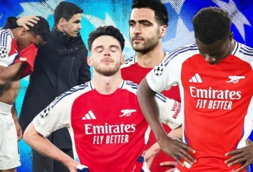 Kịch bản ác mộng khiến Arsenal bật bãi khỏi top 5 Ngoại hạng Anh