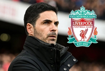 CĐV Liverpool xúc phạm HLV Mikel Arteta