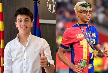 Barca chốt thêm thần đồng mới, săn bàn ấn tượng như Yamal