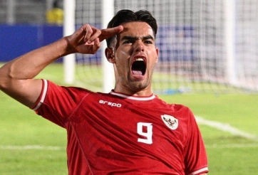 U23 Việt Nam phải dè chừng, sao nhập tịch Indonesia ghi 6 bàn/trận